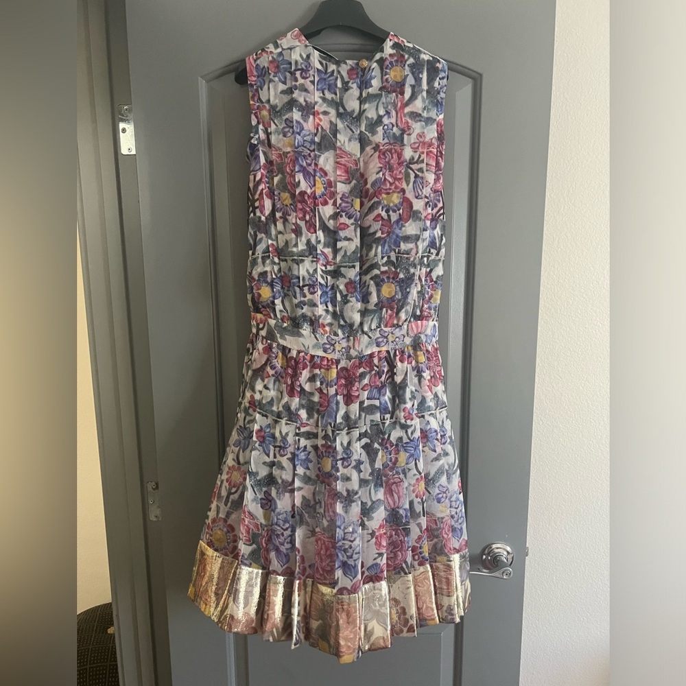 Brand New Chanel Floral Dress Size 34
